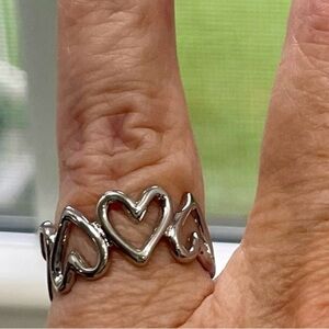 FREE with any purchase this week only-November 2-9,2025 Silver Heart Ring